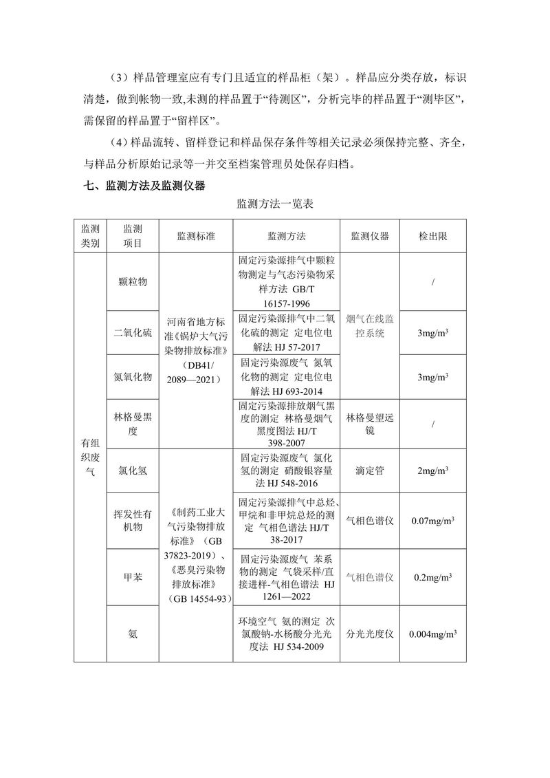 新鄉(xiāng)市三鑫科技有限公司自行監(jiān)測方案-6